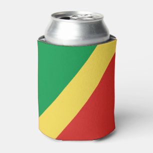 Republic of the Congo Flag Can Cooler