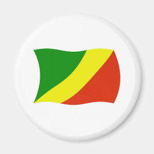 Republic of the Congo Flag Magnet