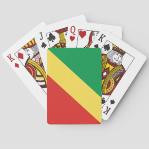 Republic of the Congo Flag Playing Cards