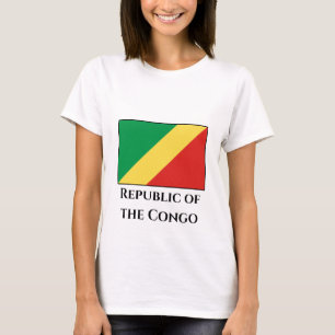 Republic of the Congo Flag T-Shirt