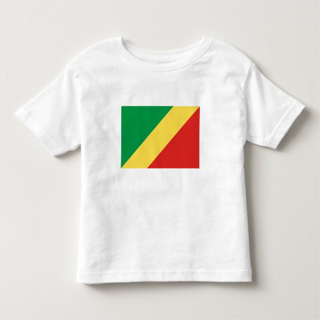 Republic of the Congo Flag Toddler T-Shirt (Front)