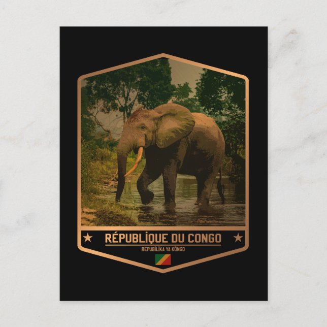 Republic of the Congo Postcard (Front)