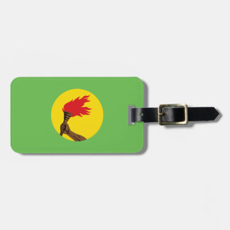 Republic of Zaire Flag - Democratic Republic Congo Luggage Tag