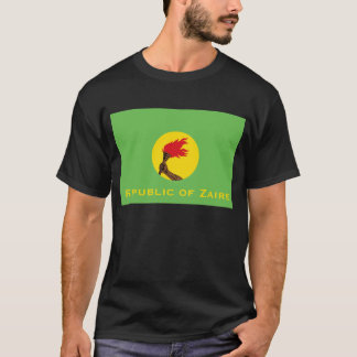 Republic of Zaire Flag  T-Shirt