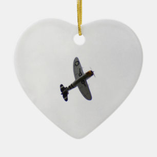 Republic P47 Thunderbolt Ceramic Tree Decoration