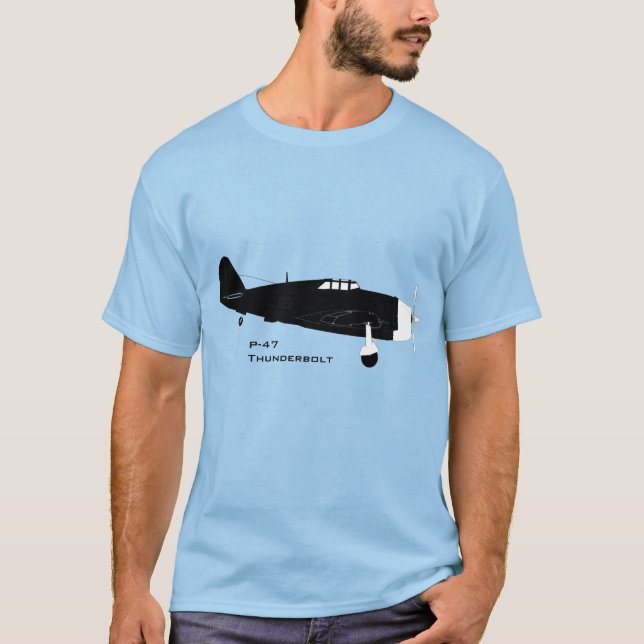 Republic P-47 Thunderbolt T-Shirt (Front)