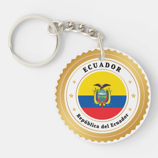 República del Ecuador  Key Ring (Front)