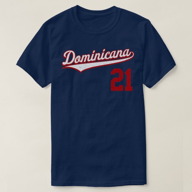 Republica Dominicana Baseball  Dominican Beisbol  T-Shirt (Design Front)