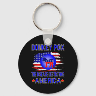 Republican And Anti-democrat Key Ring