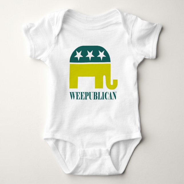 Republican Baby Baby Bodysuit (Front)