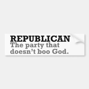 Republican Bumper Sticker
