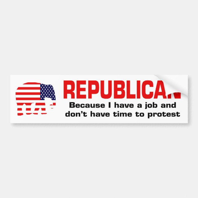 Republican - Bumpers sticker (Front)
