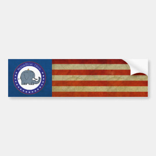 republican chick bumper sticker