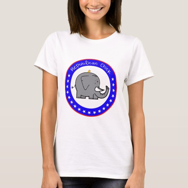 republican chick T-Shirt (Front)