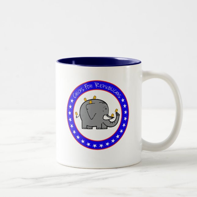 republican chicks mug (Right)