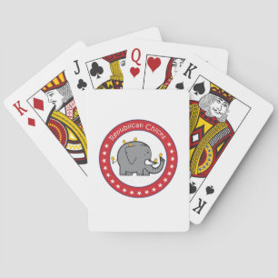 republican chicks playing cards