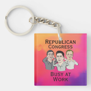 Republican Congress Keychain