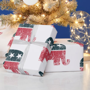 Republican Conservative Wrapping Paper
