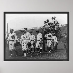 Republican Democrat Baseball 1926 Poster