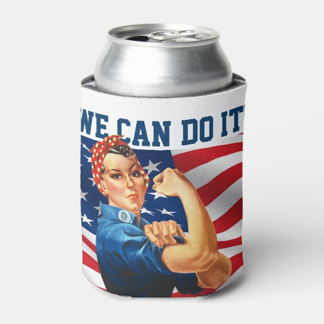Republican Election - We CAN Do It! Can Cooler (Can Front)