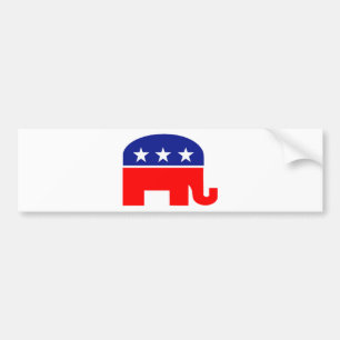 republican elephant bumper sticker