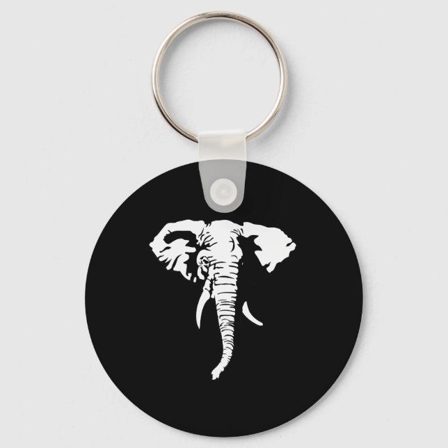 REPUBLICAN ELEPHANT KEY RING (Front)