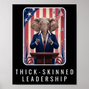 Republican Elephant Leadership America Political G Poster