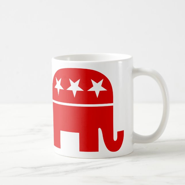 Republican Elephant Mug (Right)