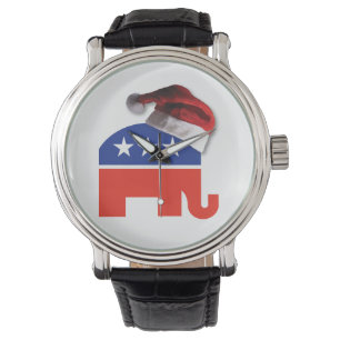 Republican Elephant Santa Claus Watch