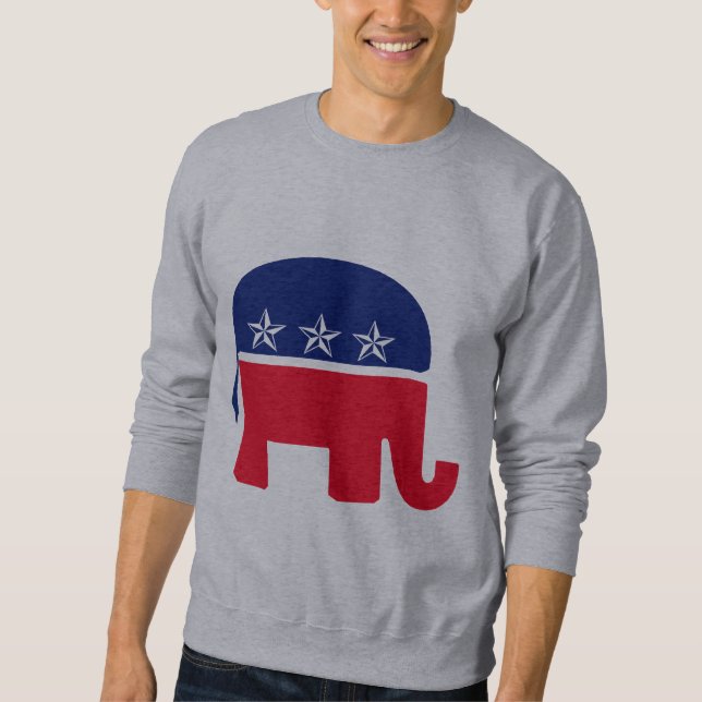 Republican Elephant Sweatshirt (Front)
