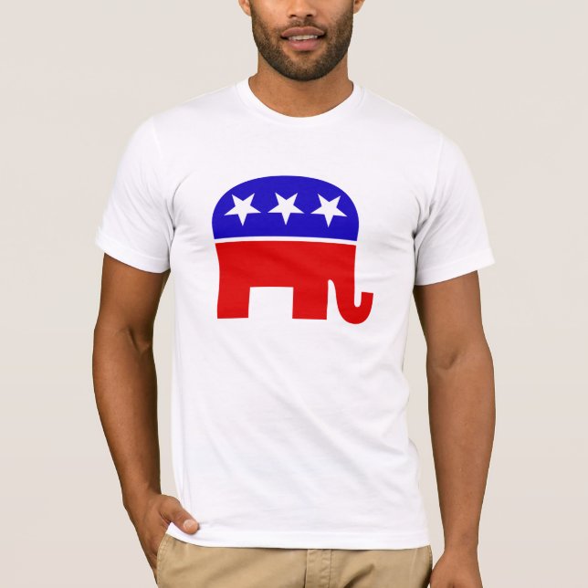 Republican Elephant T shirts (Front)