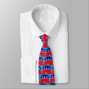 republican elephant tie