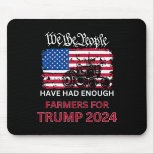 Republican Farmers For Trump 2024 We The People Mouse Pad