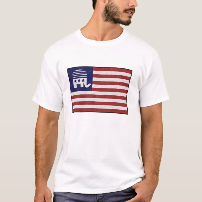 Republican Flag T-Shirt (Front)