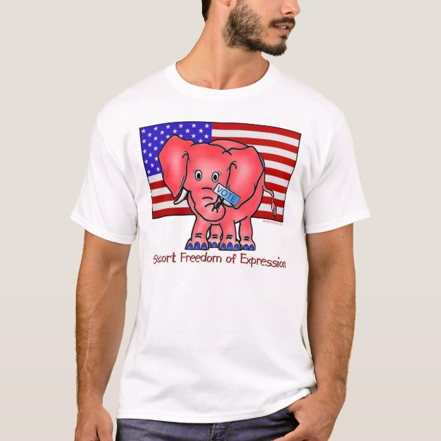 Republican Freedom of Expression T-Shirt (Front)