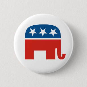 Republican Party 2012 6 Cm Round Badge