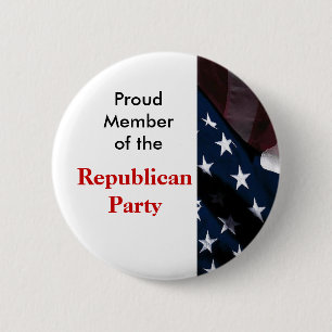 Republican Party Button