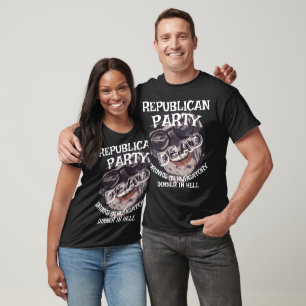 REPUBLICAN PARTY DEAD LF VG HG OBITUARY FUNERAL HG T-Shirt