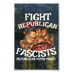 REPUBLICAN PARTY FW FV HG FLAG USA PATRIOTIC VOTE PHOTO PRINT