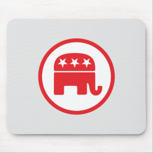 Republican Party Political Symbol (Elephant) Mouse Pad