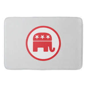Republican Party Symbol Bath Mat