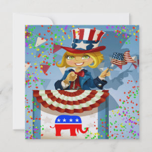 Republican Patriotic Invitation - srf