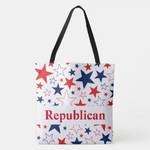 Republican Patriotic Stars Tote Bag