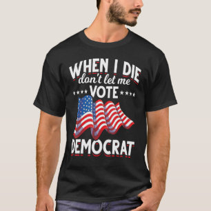 Republican Politics American Pride Us Flag  Republ T-Shirt