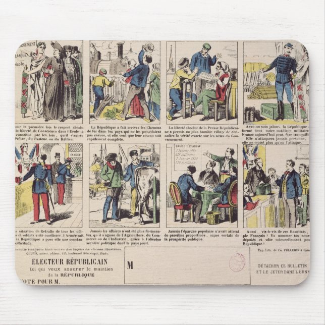 Republican propaganda mouse pad (Front)