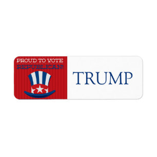 Republican Return Address Label