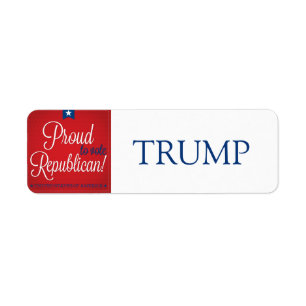Republican Return Address Label
