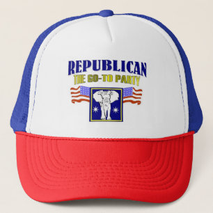 Republican, the go-to party trucker hat