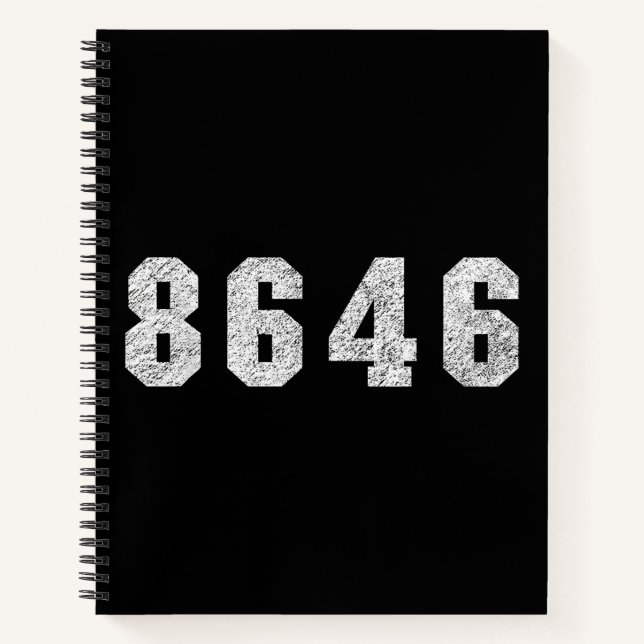 Republican Trump 86 46 Notebook (Front)