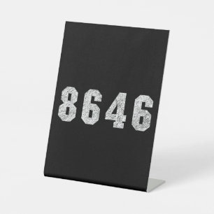 Republican Trump 86 46 Pedestal Sign